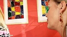 Titilated pussies by sapphic erotica - iris and suzie lesbians