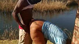 Lil Pudding Bowls in Outdoor Setting