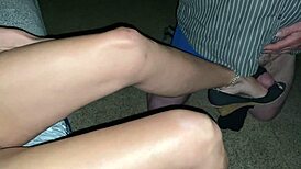 horny blonde teen rides in jay's pov as newcomer allie nicole