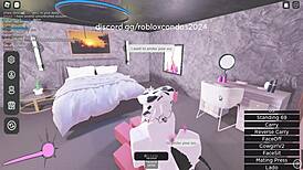 Fucking random girls in Roblox, focusing on ass and pussy