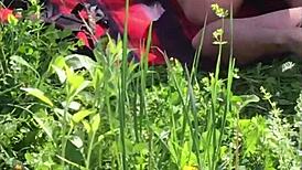 Boss Screams as He Fucks Young Secretary Outdoors in Cheating Affair!