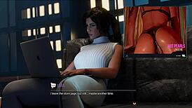 Lara Croft berie monštruózny kokot do oholenej píči v dobrodružstve