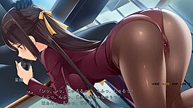 Meika's Stocking Blowjob!