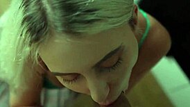 Intense Emotions Surge as Young Student Receives Facial Cumshot in Taboo Roommate Encounter