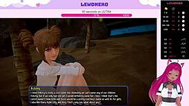 vtuber lewdneko plays harem hotel part 23 in hotel