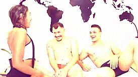 Top gay couple records Easter with anal fingering and face fucking.