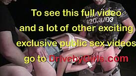 krystal swift joins public gang bang in car