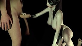 yo, 3d cute cosplay milf joins wild group sex action! 😍