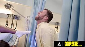 Ana Foxxx And Nicole Kitt Fuck Hung Patient In Hospital