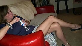 horny blonde teen rides in jay's pov as newcomer allie nicole