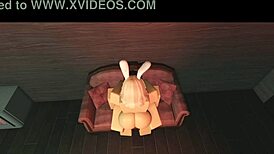 Hey bunny slut, I’m pounding you hard in this Roblox porn!