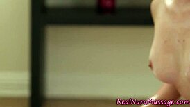 want to see the asian blonde nuru masseuse swallow cum?