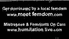 Slave Eats Own Cum in Humiliating POV Instructions!