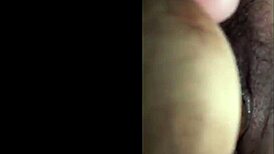 Wife masturbates as a prostitute