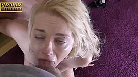 blonde april paisley takes double penetration in wild 3way action