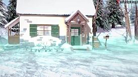 Watch Elsa from Frozen sucking and fucking in this fantasy hentai?