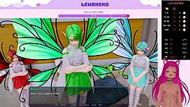 vtuber lewdneko plays harem hotel part 23 in hotel