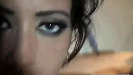 Capri Cavanni plays with her wet pussy and amazing big tits