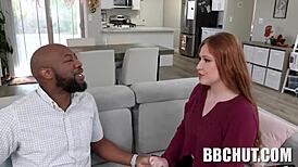 Riding Her Ex's Big Black Cock