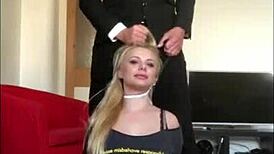 blonde april paisley takes double penetration in wild 3way action