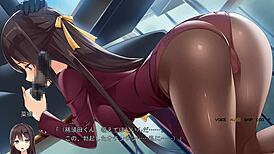 Meika's Stocking Blowjob!