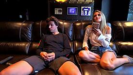 Alone With Step Sister During Family Vacation Trip