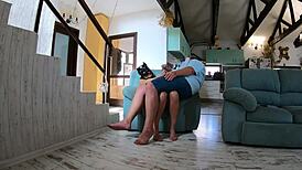 Latina stepmom demands ass worship and cum swallowing!