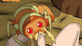 Mi linda vecina owes me a favor, so I ask for a steamy massage from this athletic maid.