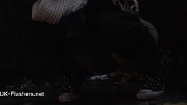 Zarinas indian teen 18+ flashing pussy outdoors. Dare you to finger that upskirt babe?