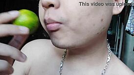 licking masturbation with asian chinese