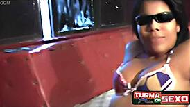 Mulata Wife In Abandoned Building