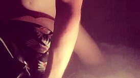 Horny stepmother and stepson share bed in doggystyle fucking