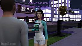 Lucy and Aiden play rough games with blowjobs and anal in this submissive scene