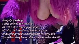 Sissy Training: A Peek Into Private Online Sessions for Sissies