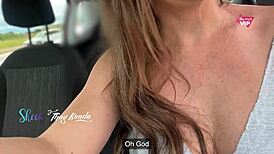 We fucked in the street with cars watching, he came inside