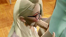 A young girl with a cursed bra gets fucked in university hentai, her big ass bent over in pov