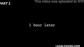 Psycho Doctor Angel Wicky Delivers Intense DAP Therapy! Squirt, Gapes, Facial Gio1105