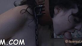 Dazzling Brunette Floosy Drools On Her Sex Toy!