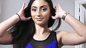 Step Brother and Sister Caught in Intimate Massage Session.