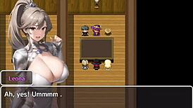 Big-Breasted Adventurer Forms Cuckold Harem with Three Virgin Girls in RPG Part 1