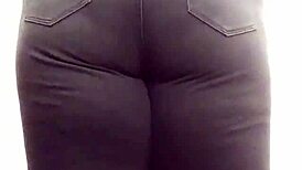 chubby bbw undressing in public changing room