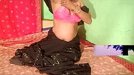 I crave that black saree hardcore assfucking with mommy