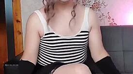 Big Butt Booty Slut Crossdresser Sissy In Sexy Dress.