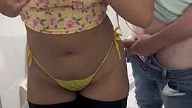 Yo, check this wild Egyptian scandal with Samar getting drilled in a clothing store