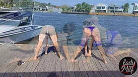 Latina Milf's Intense Oral Cumshot Beats Dance Calories