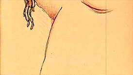 Ever seen such steamy vintage erotic drawings come to life?