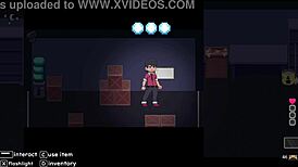 Running from hot animatronics in fuck nights.