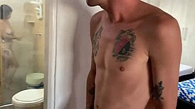 mi padrastro interrupts my bath to bend me over for hard doggystyle