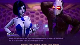 i got my dik sucked by a hot robot slut in space