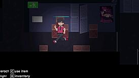 Running from hot animatronics in fuck nights.